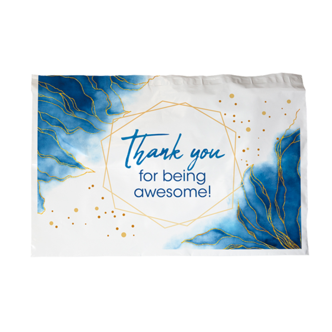 Full Color Flat 1-Sided Poly Mailer (19.75" x 12")
