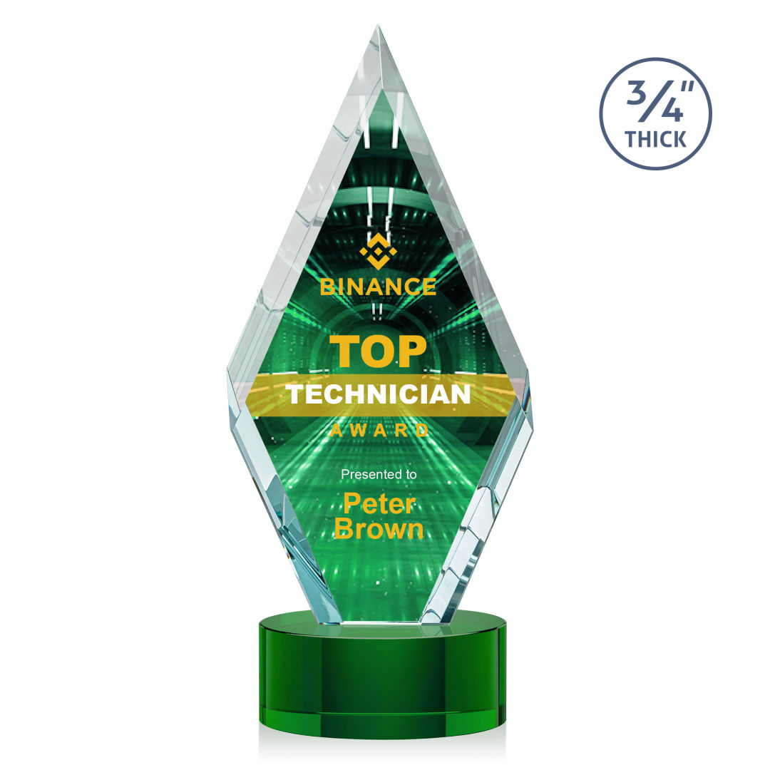 Richmond VividPrint™ Award on Marvel - Green 10