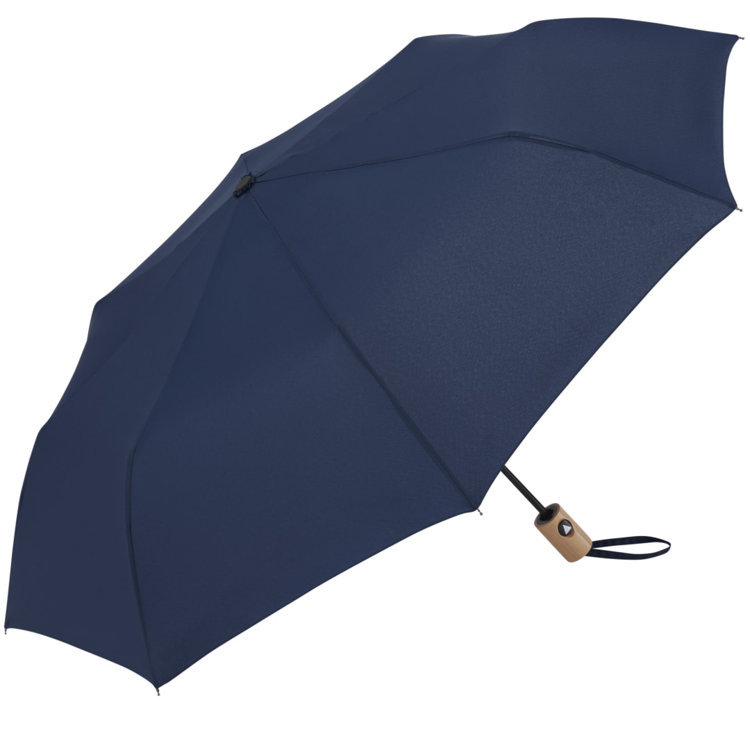 42" Recycled Folding Auto Open Umbrella 437