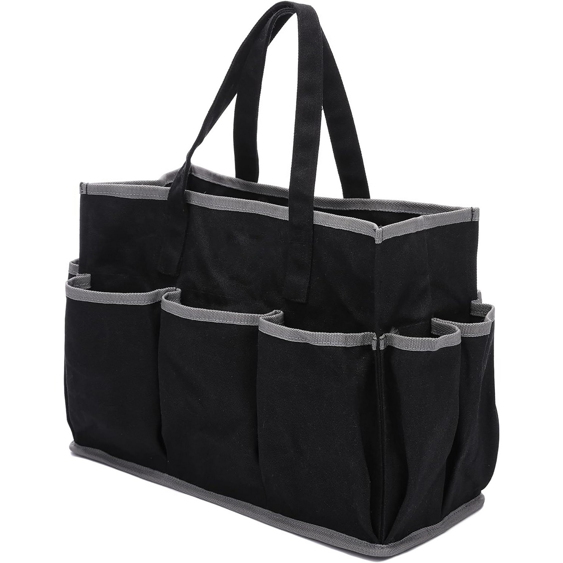 11 Pockets Waxed Canvas Tool Storage Bag 1