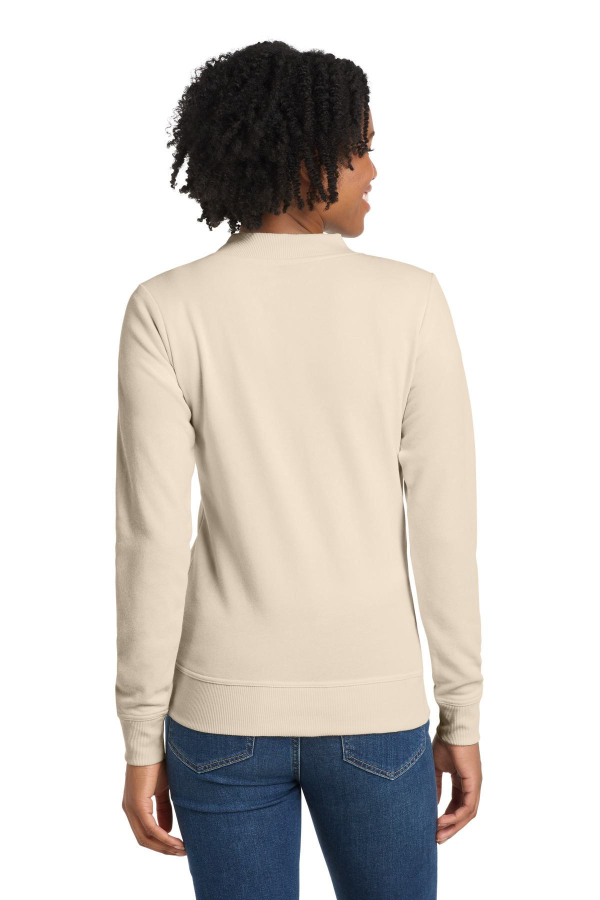 Sport-Tek Women's Lightweight French Terry Bomber LST274 13
