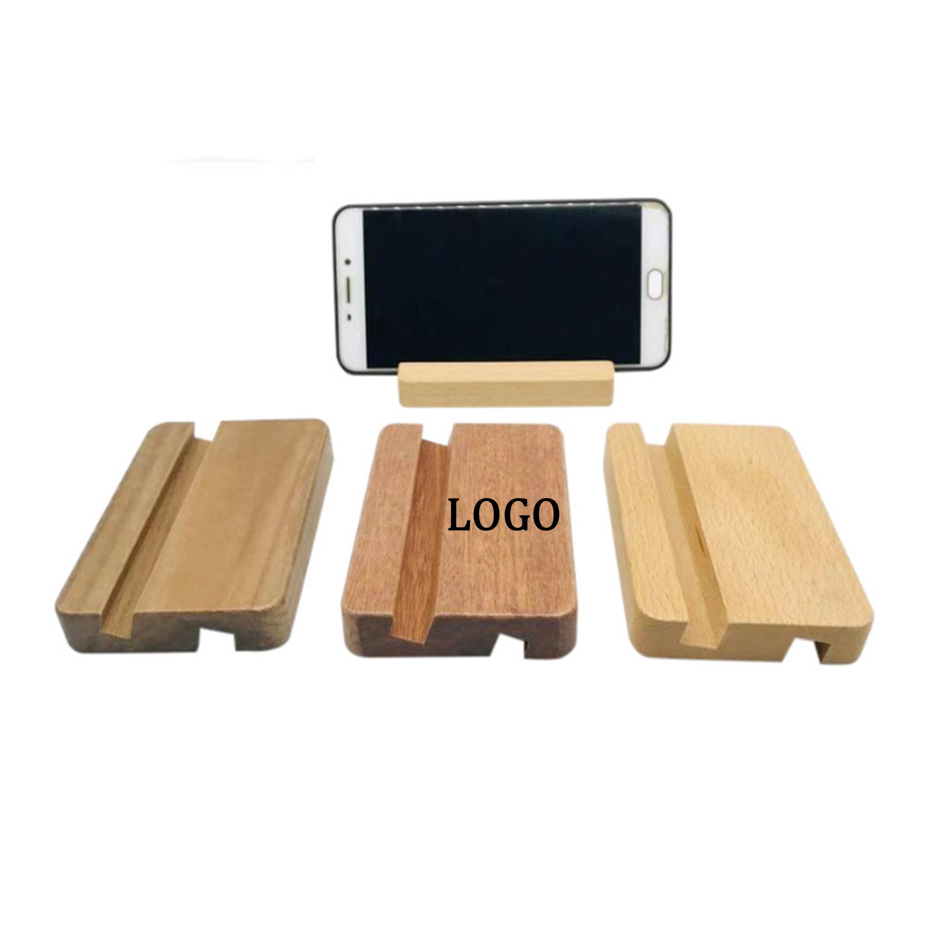 Wooden Cell Phone Stand 3