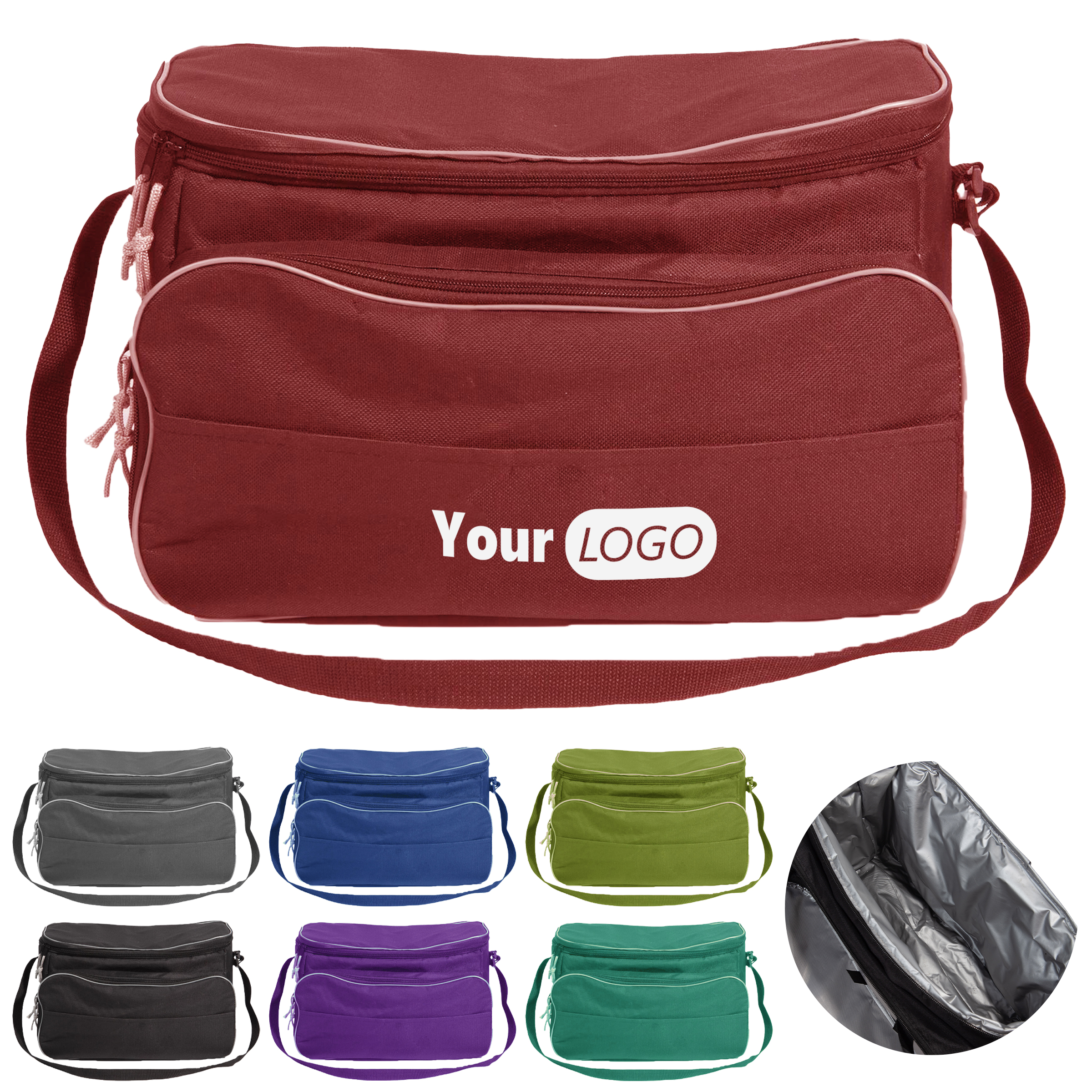 Polyester Classic Crossbody Bag With Custom Logo 2
