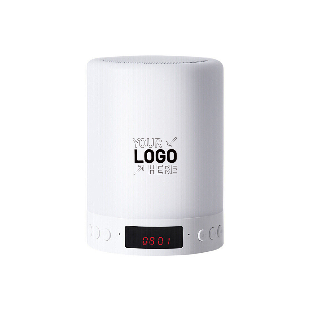 Night Light Wireless Speaker With Alarm Clock 1