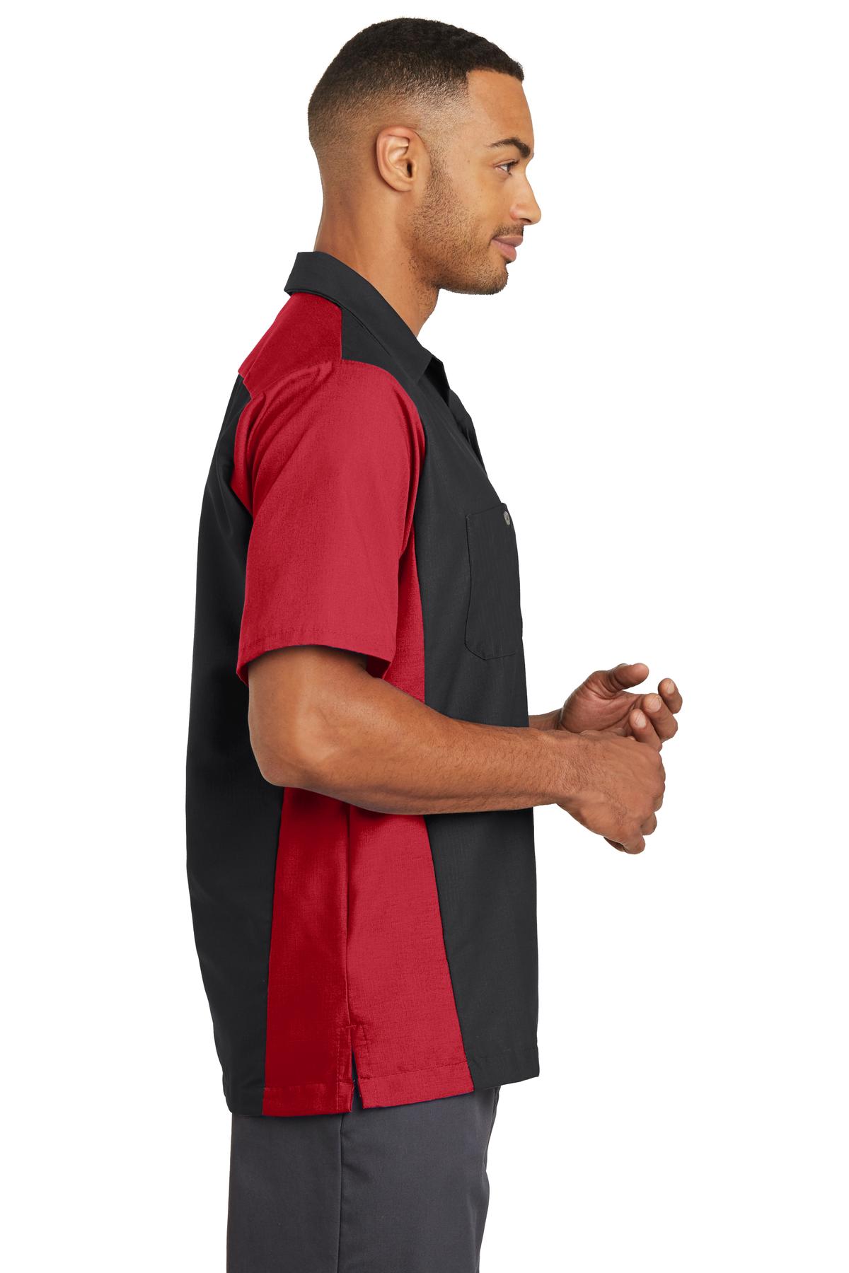 Red Kap Short Sleeve Ripstop Crew Shirt. SY20 20