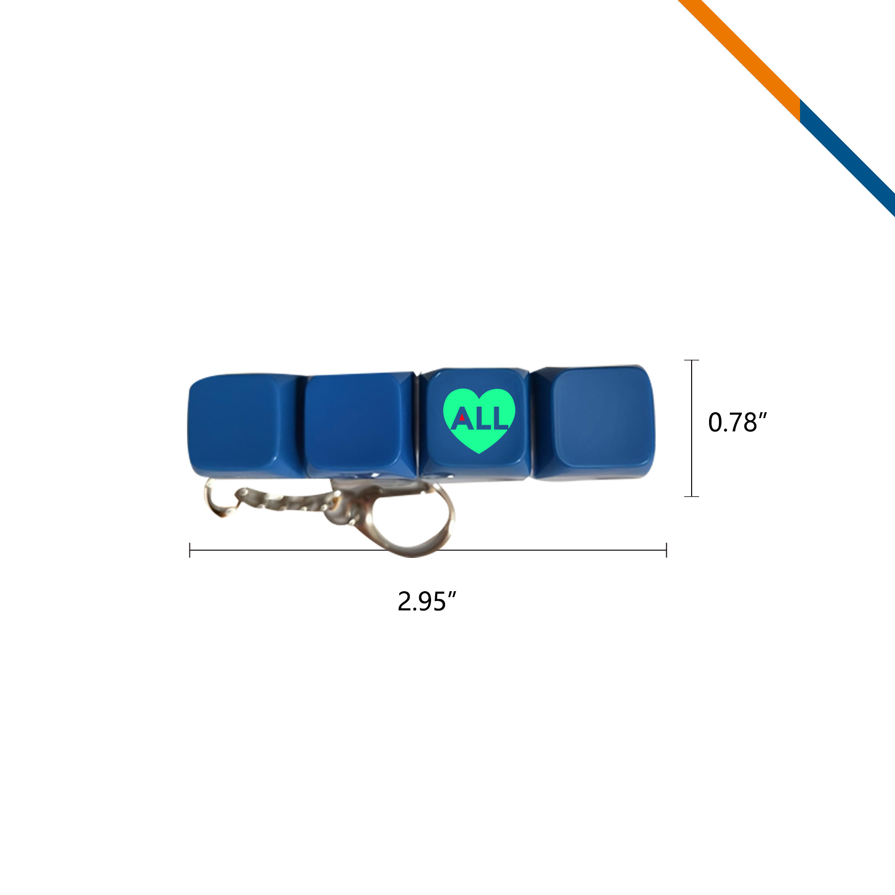 GlowKey Linear Fidget Keyboard 14
