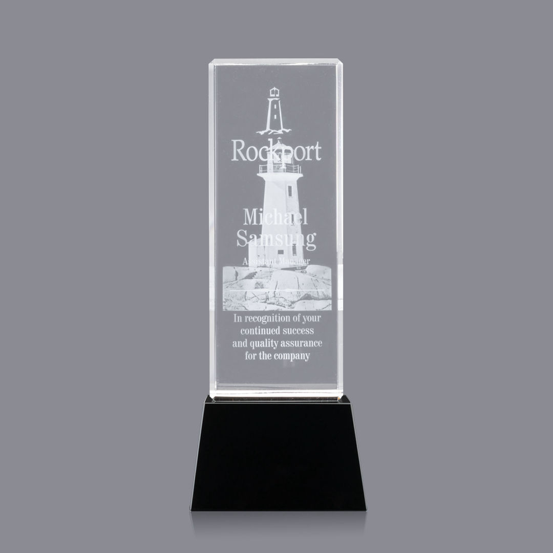 Robson 3D Award on Base - Black 3