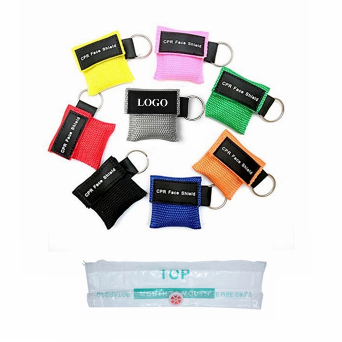 CPR Face Shield Mask Keychain 2