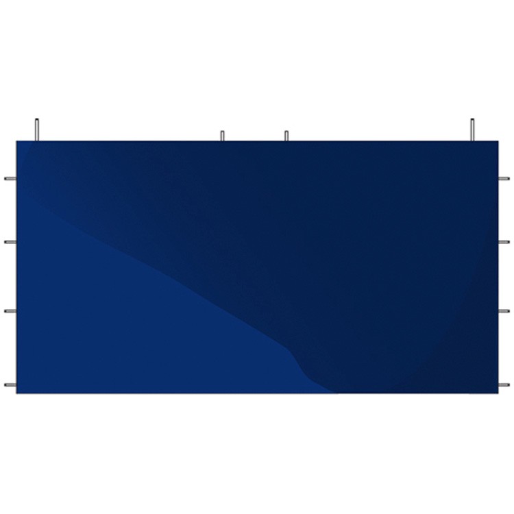 15 foot plain blue side panel 2