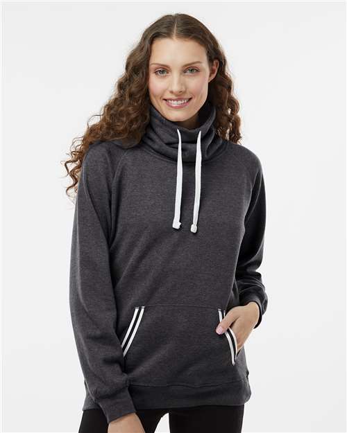 Women's Relay Cowl Neck Sweatshirt - 8653 13