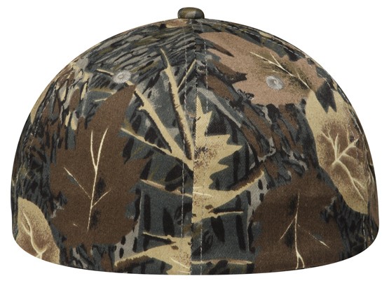 OTTO CAP "OTTO FLEX" Camouflage 6 Panel Low Profile Baseball Cap 8