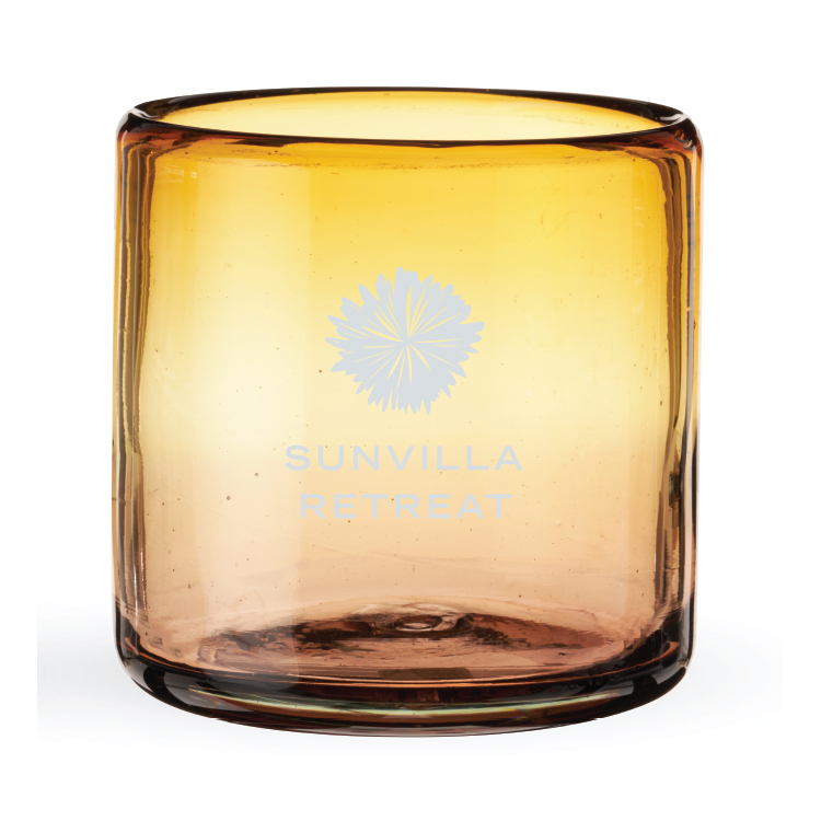 Twine Living® El Ocaso Recycled Glass Tumbler