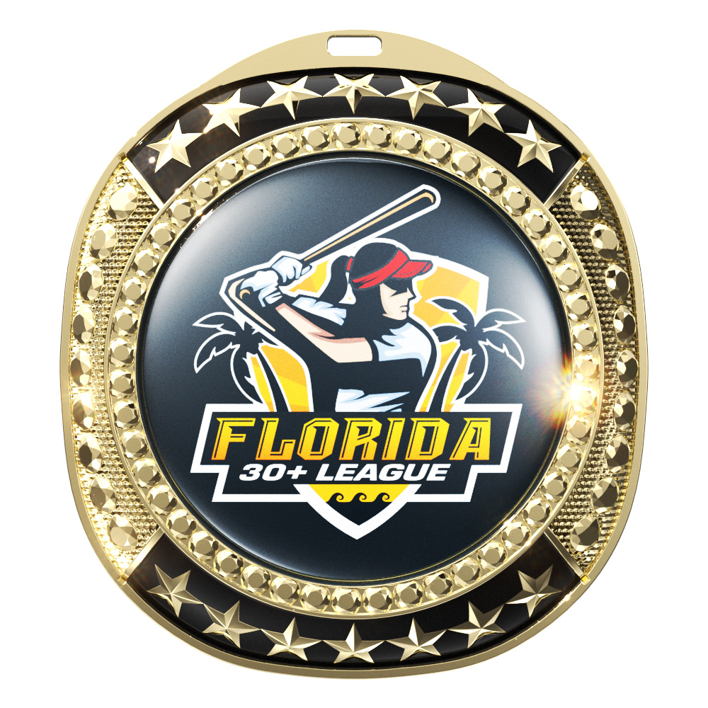 Express Vibraprint™ Legacy Insert Medal (3") 2