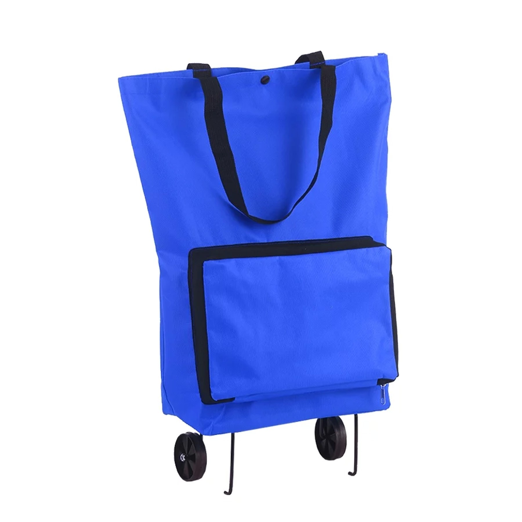 Folding Shopping Bag With Wheel 1