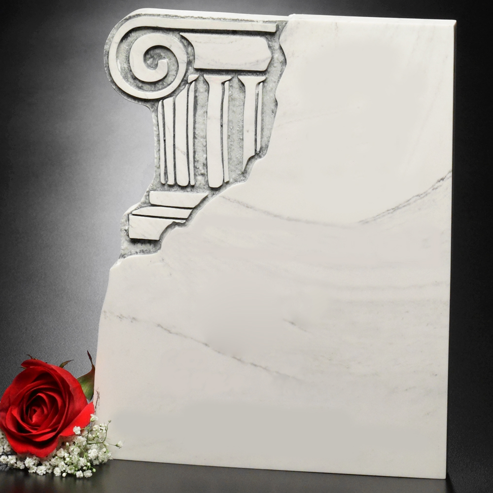 Chiseled Column Plaque 7