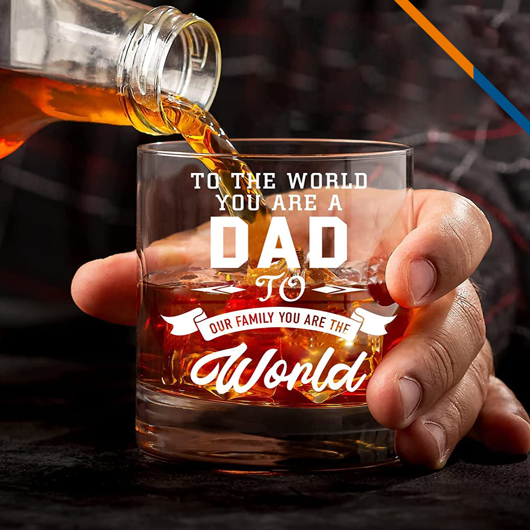 Kinch Whiskey Glasses - 10.5 OZ. 6