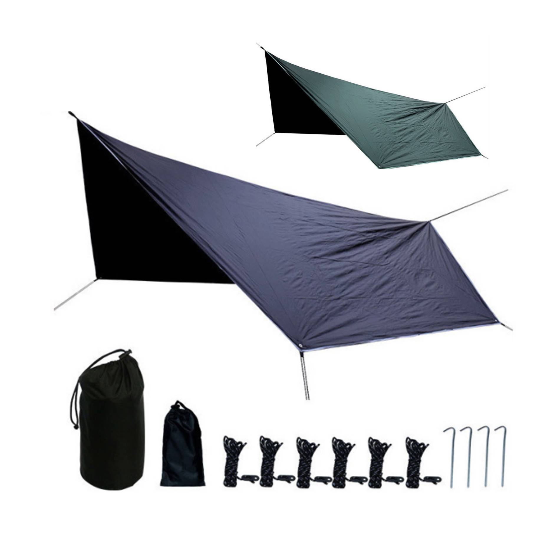 Six Corner Canopy Sunshade Tent Fly Tarp 4
