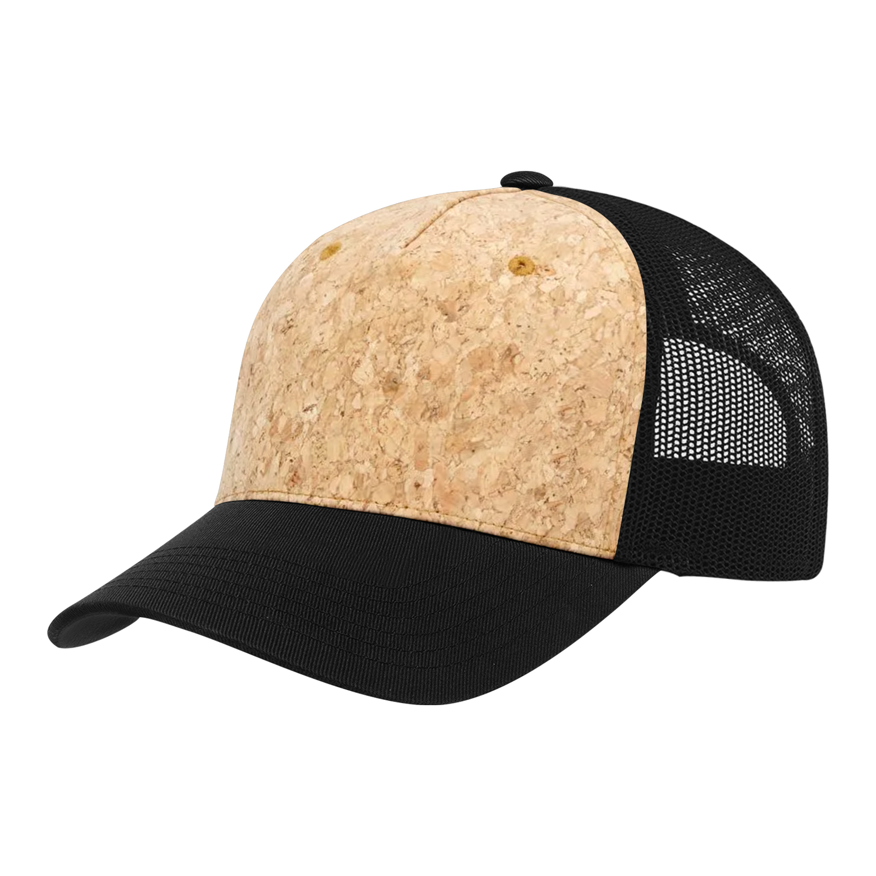 "5-Panel Mesh Cork Caps " 2