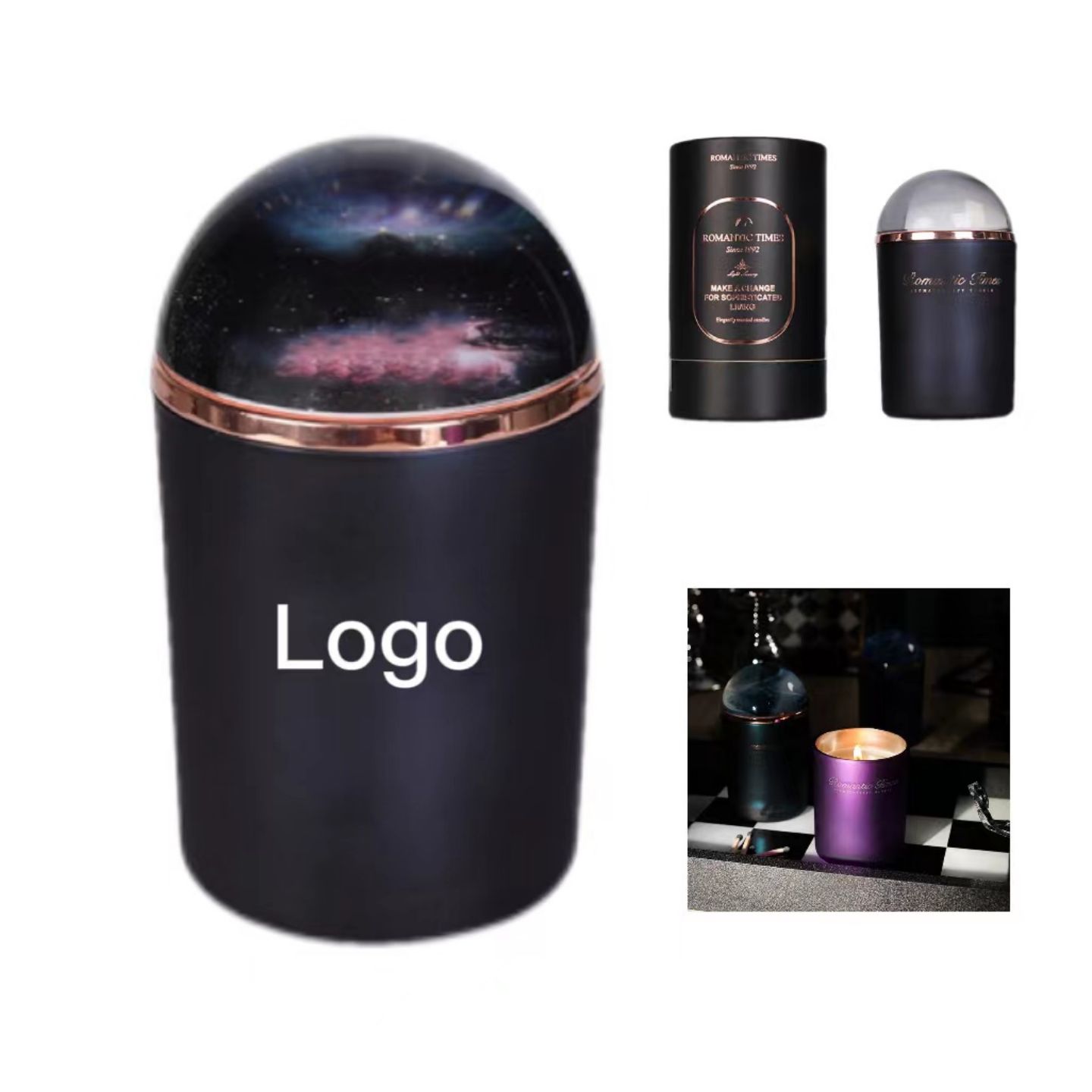 Stars Soybean Wax Candle 1