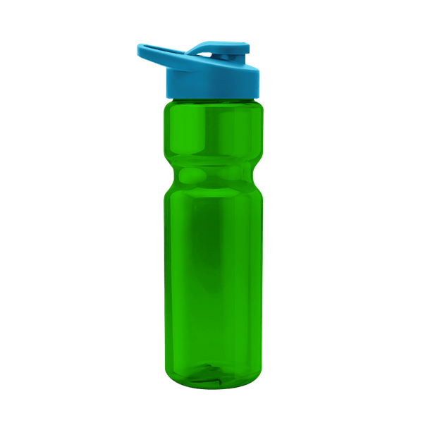 Blazer 28oz Transparent Bike Bottle w/Drink-thru Lid 2754