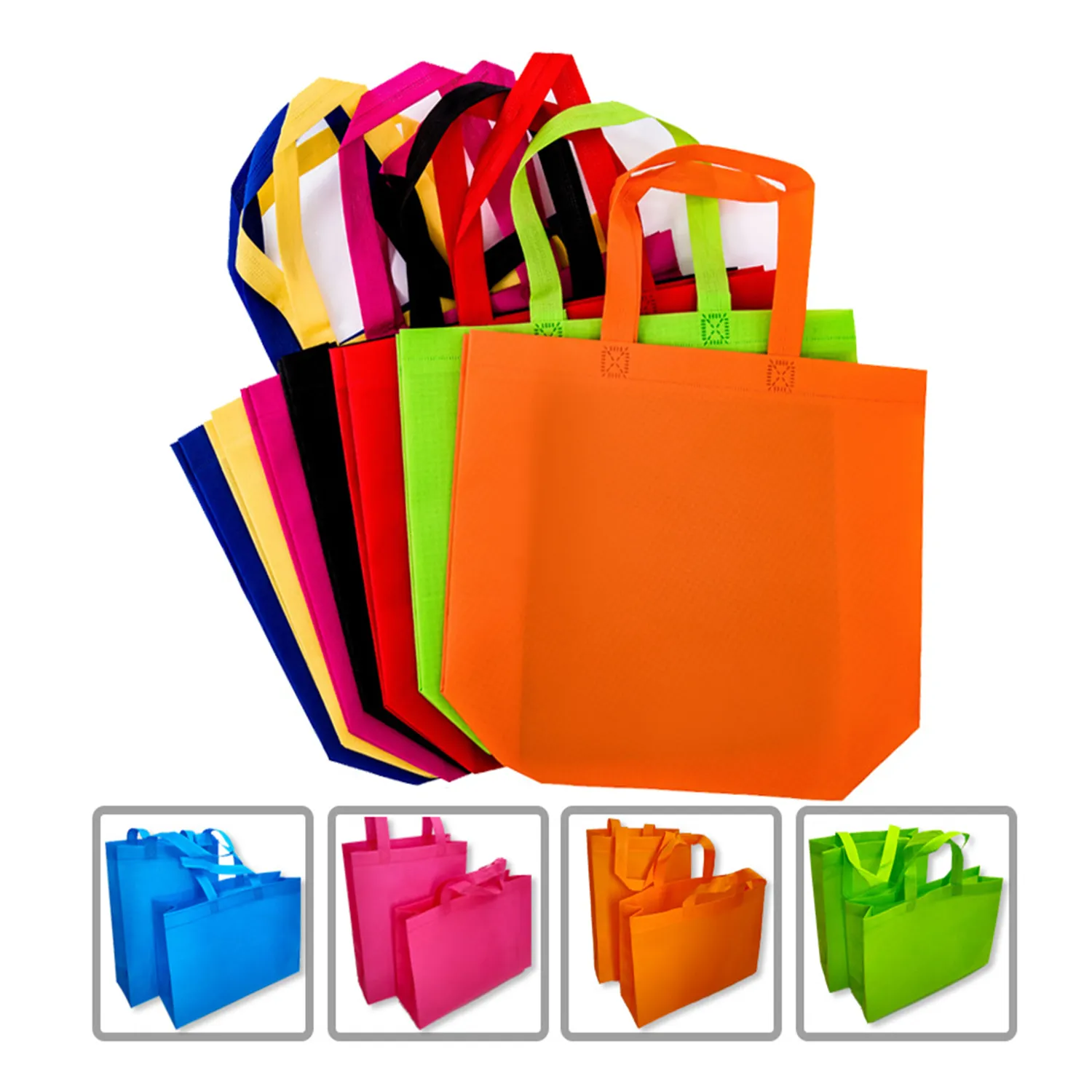 Non-Woven Budget Shopper Tote Bag 2