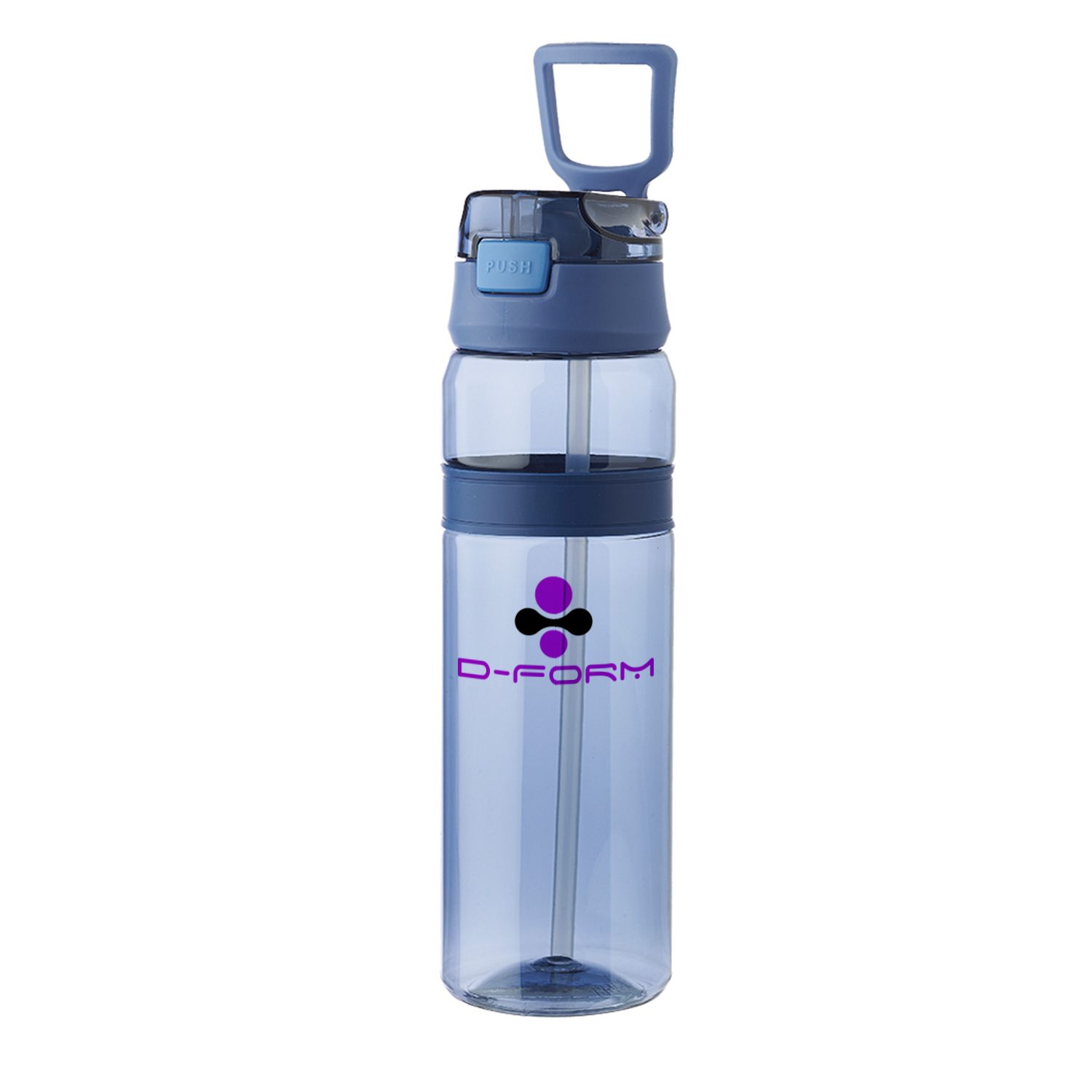 18 oz. Bonny Plastic Water Bottle (2 Color Imprint) 5