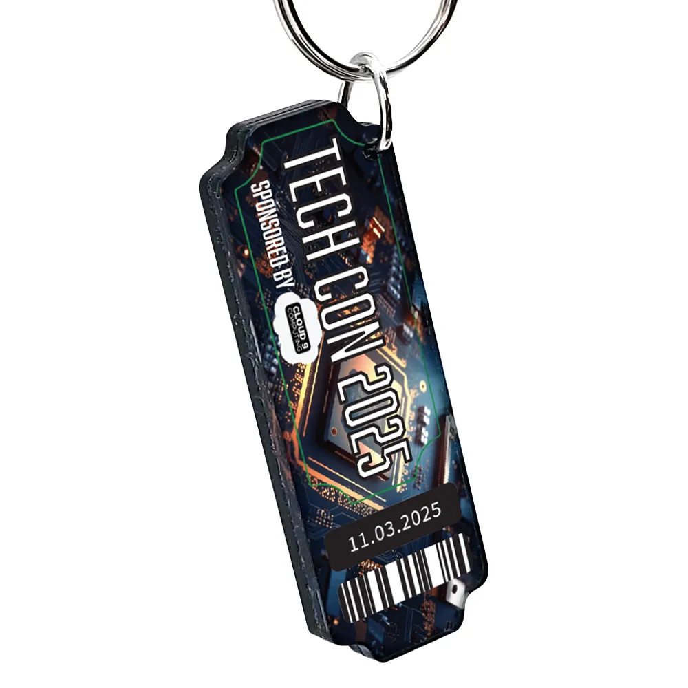 Event Ticket Key Tag 5
