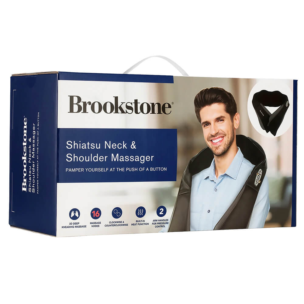 Brookstone Shiatsu Neck & Shoulder Massager 3