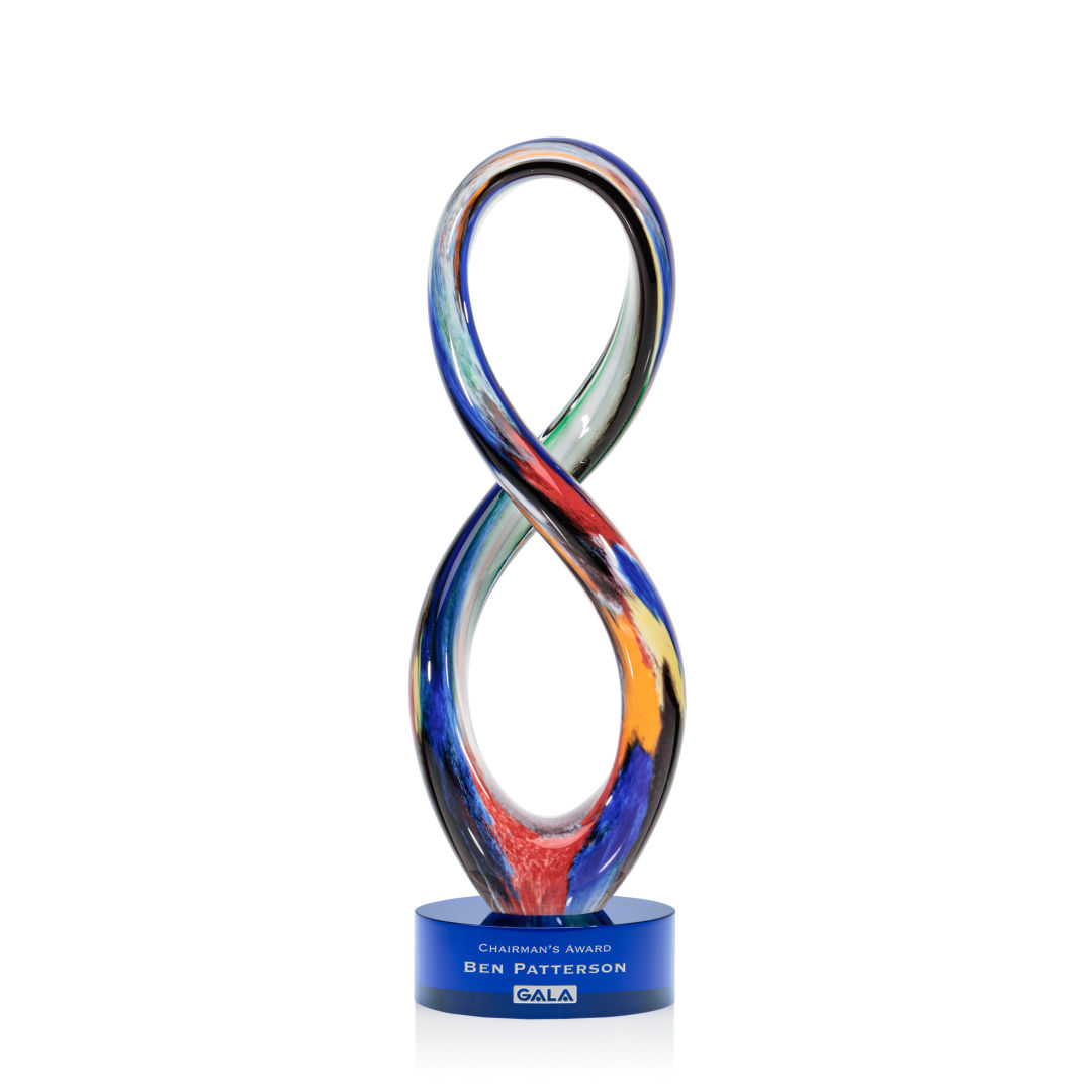 Duarte Award on Stanrich Base - Blue 7