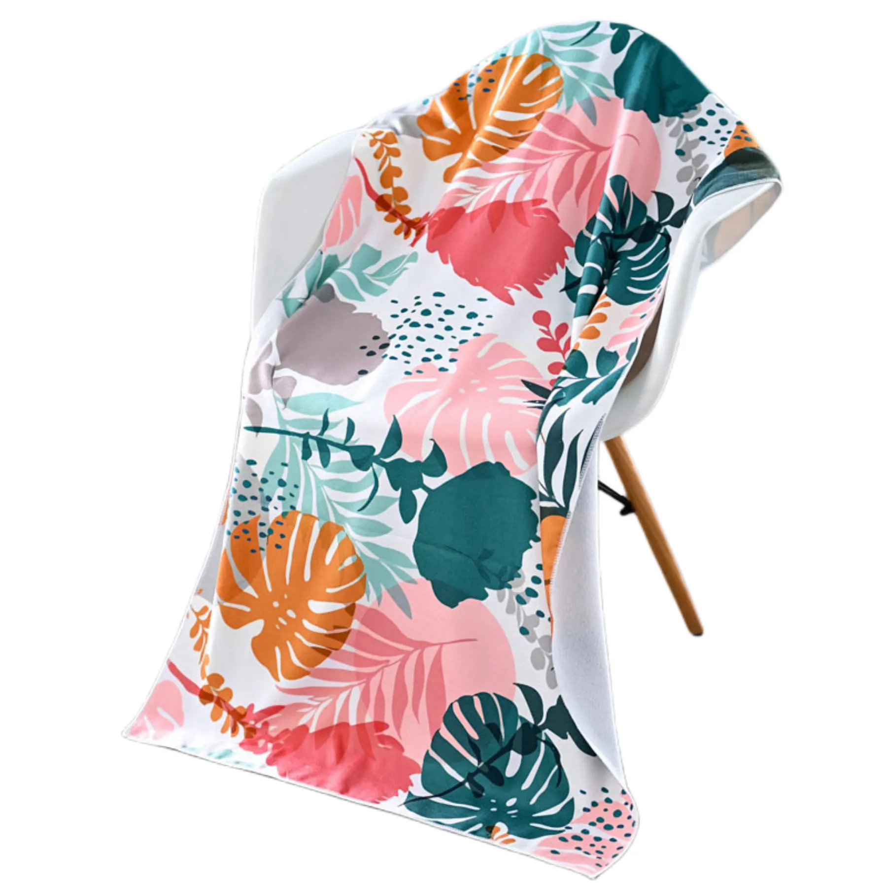 30" x 60"  Microfiber Beach Towel Full-Color print on 1 Side 3