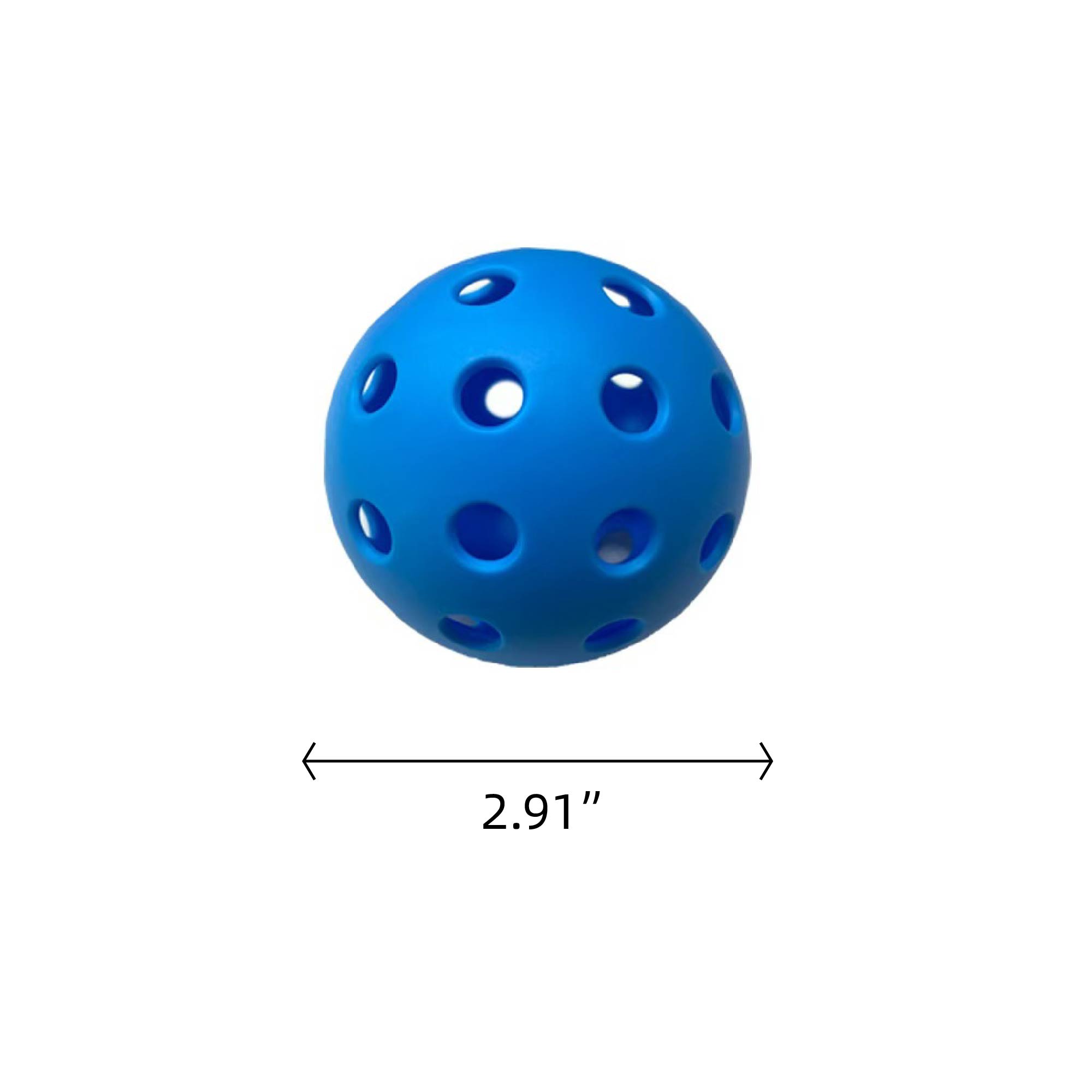 MOQ 20 pcs Durable TPE Pickleballs 2