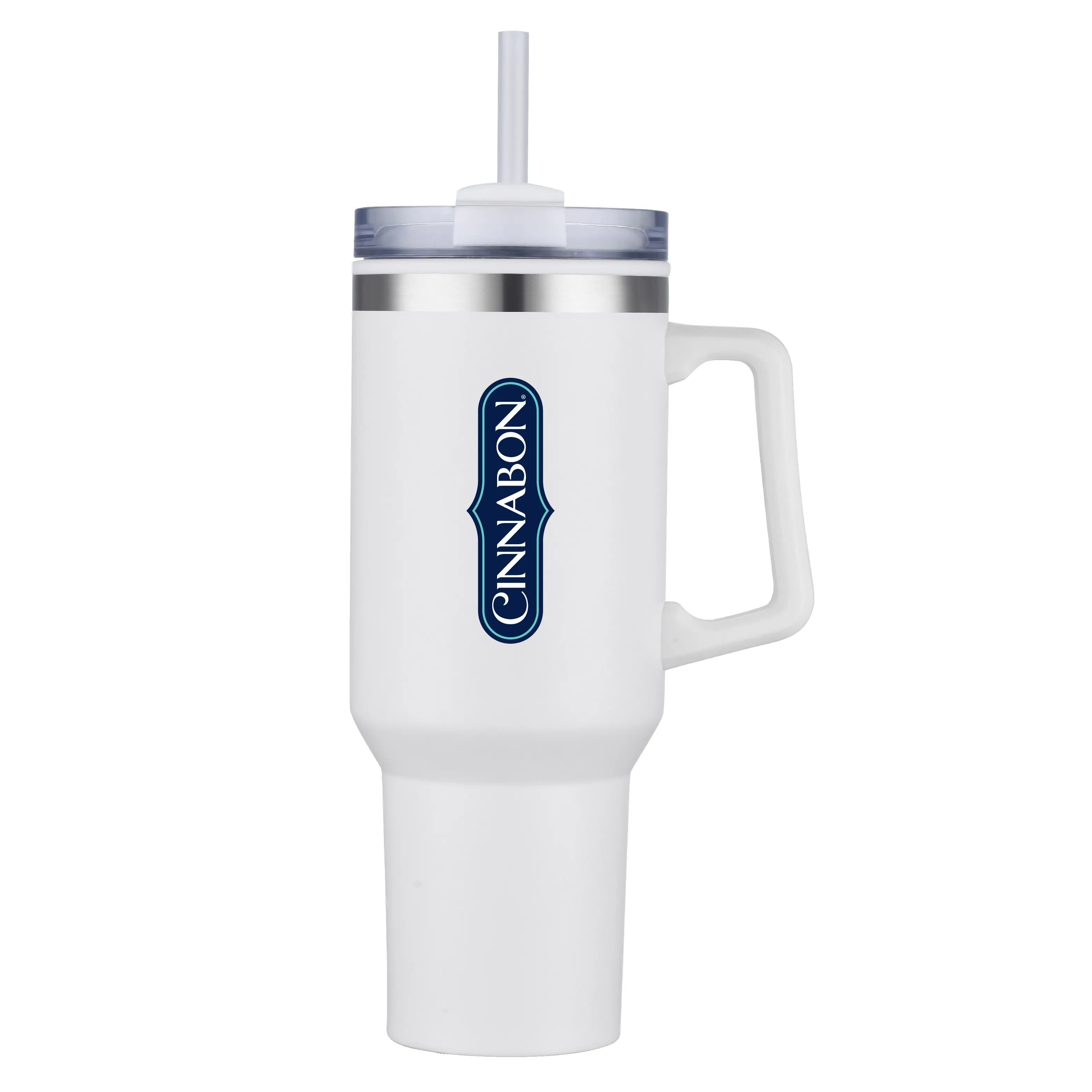 THE HIDRATOR II- 40 oz. S/S TRAVEL MUG WITH HANDLE AND STRAW 2