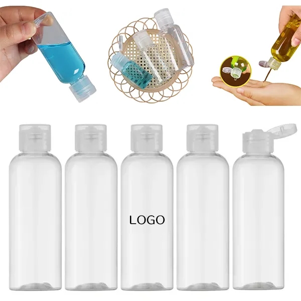 1.7oz Plastic Squeeze Bottles with Flip Cap - Hand Sanitizer 2