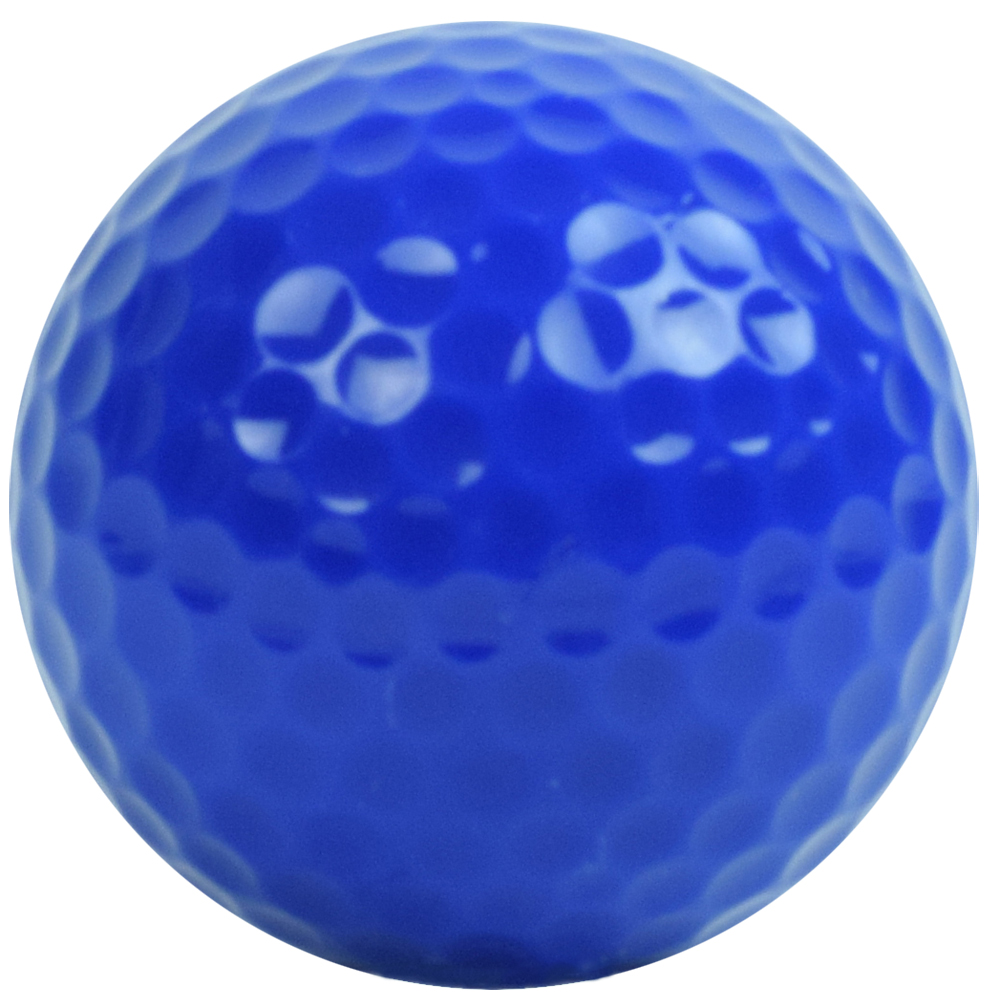 3-Colored Golf Balls Tube w/Poker Chip 3