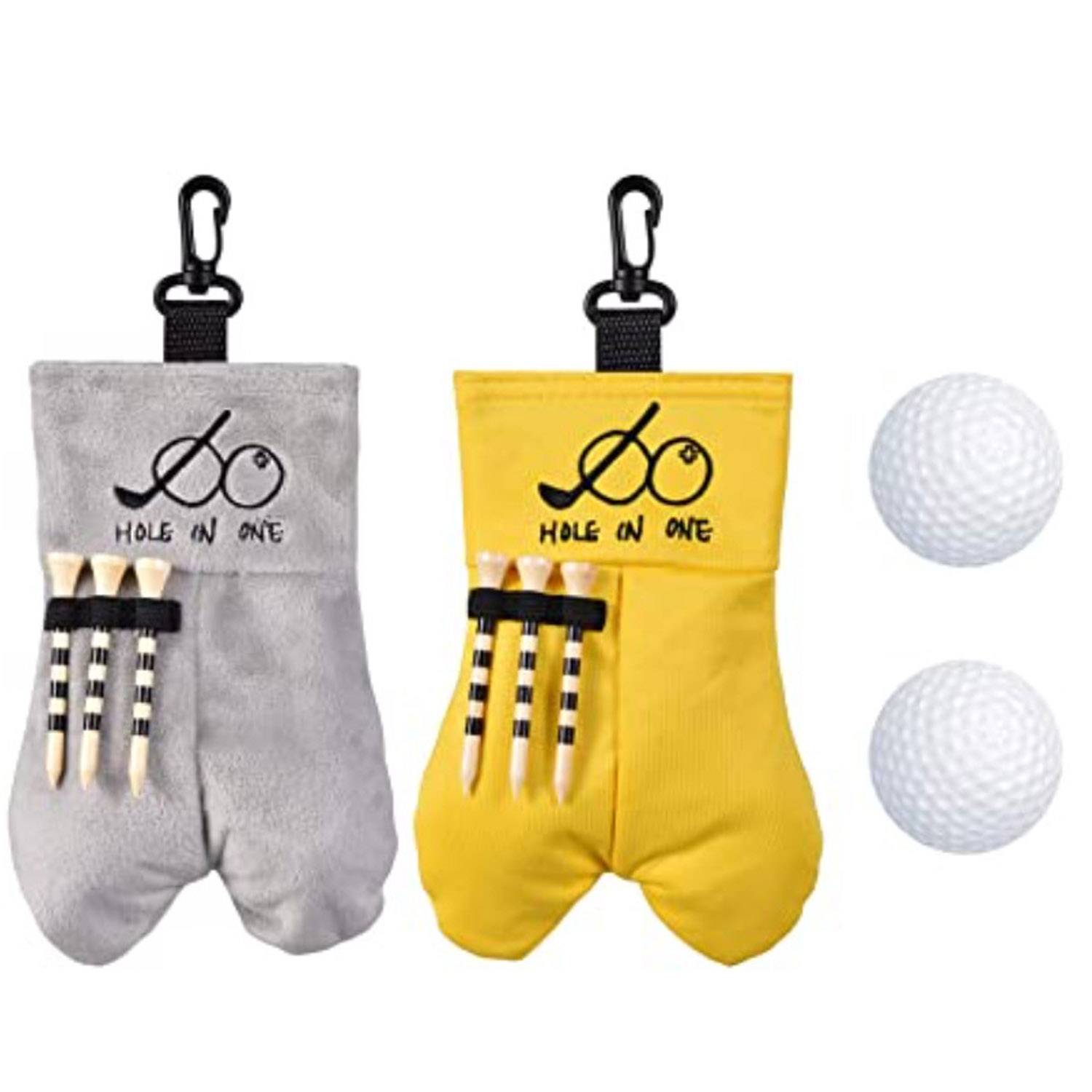 Mini Microfiber Golf Ball Pouch Bag 3