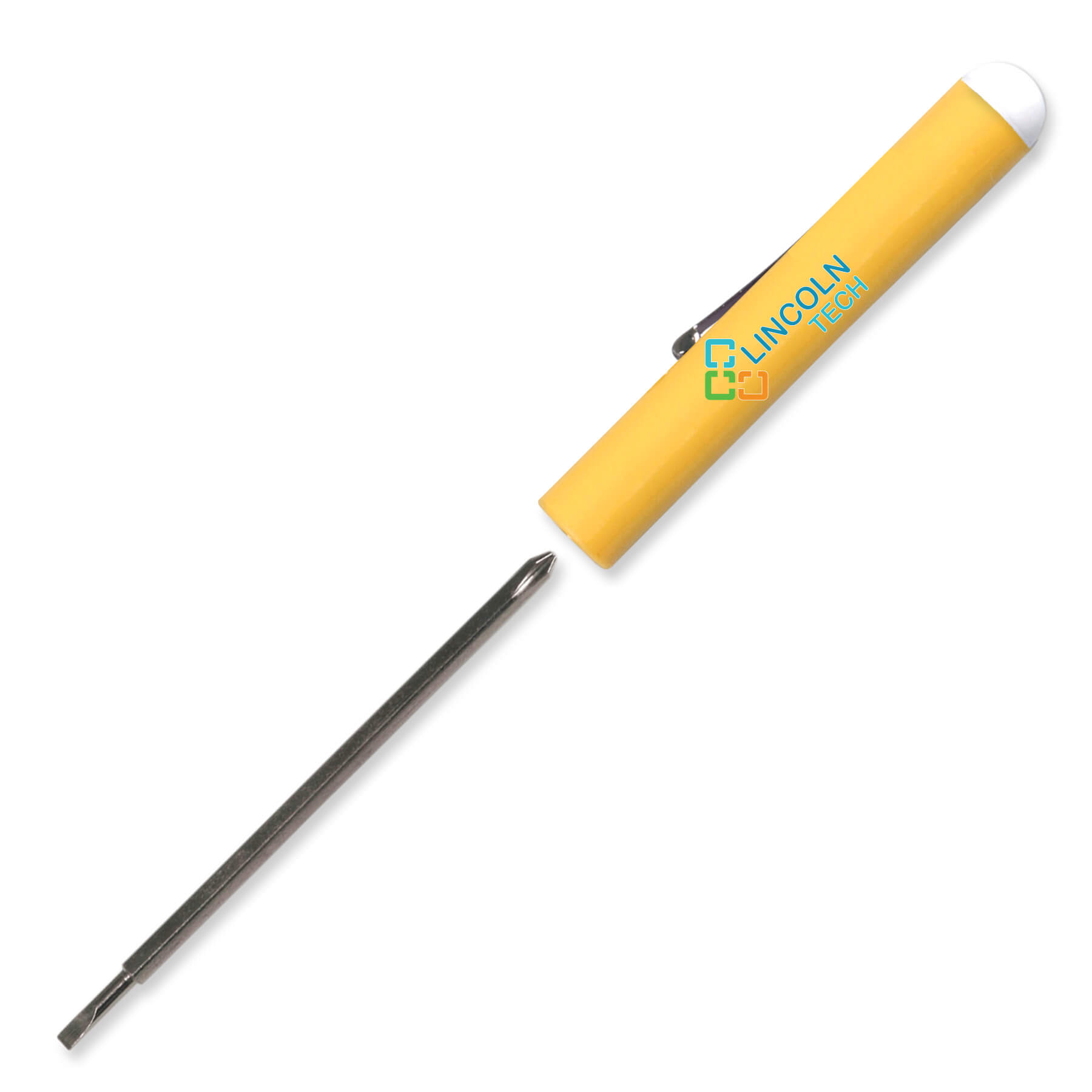 Pocket Screwdriver Reversible Tech Blade + Button Top 30
