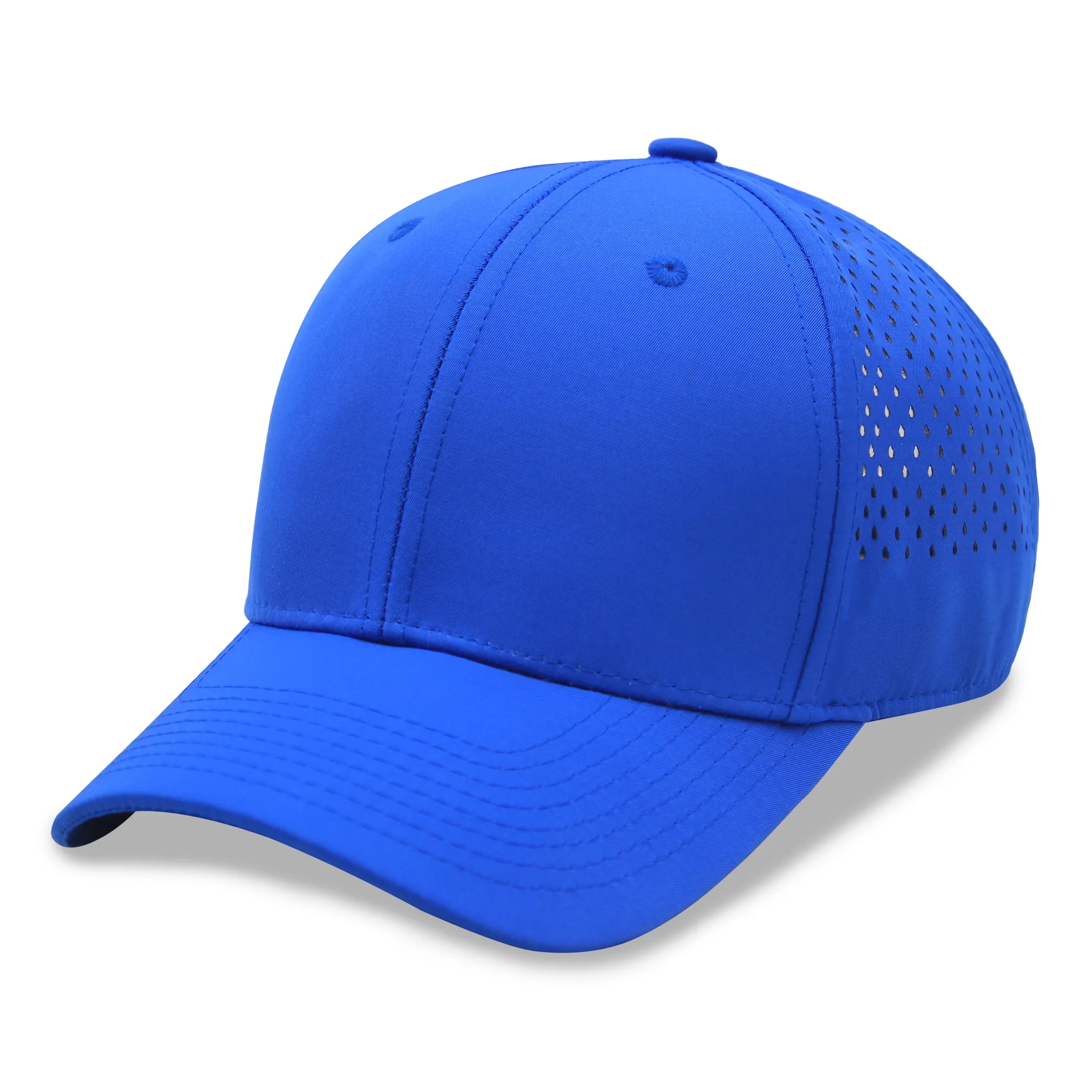 Athletic Trucker Cap Laser Cut Mesh Back