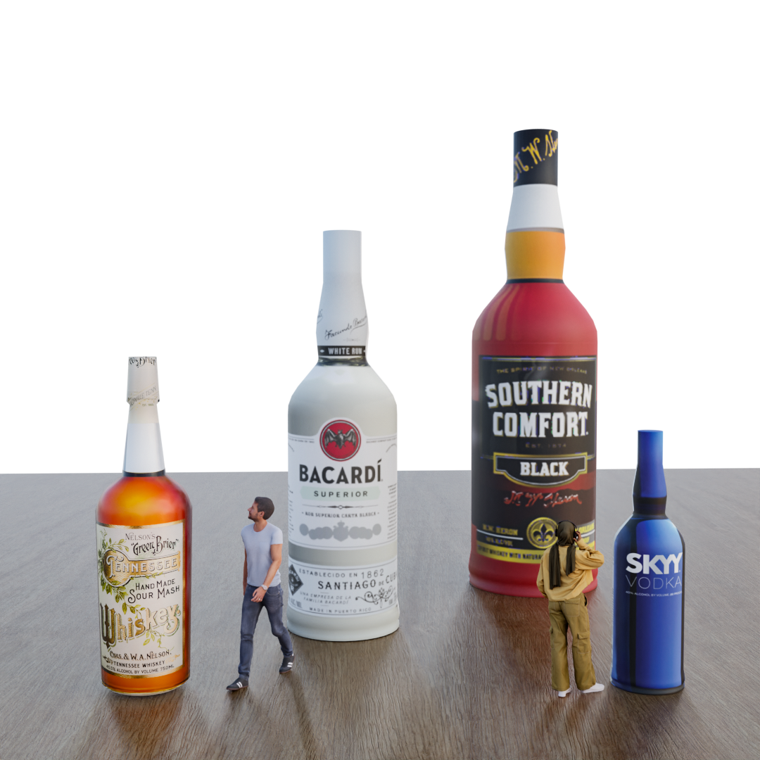 Custom Inflatable Bottle 6' / 8' /10' /15' / 20'