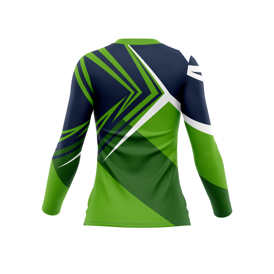 Women's Sublimation 180G Cotton-Feel Long Sleeve T-Shirt 2