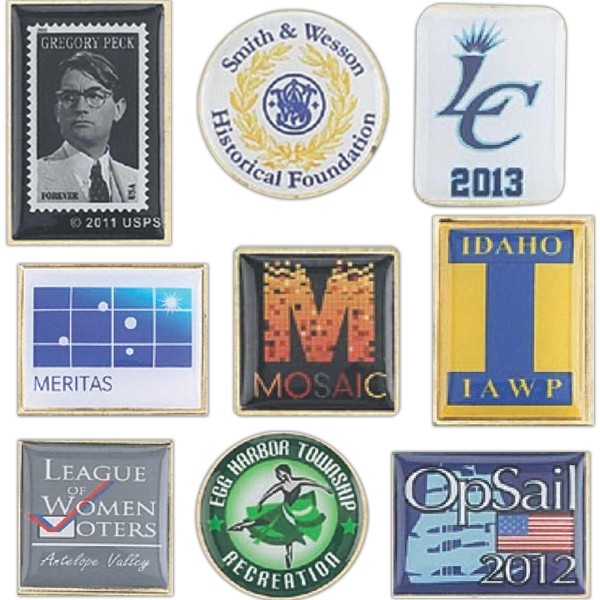 USA Printed Rush Lapel Pin 1