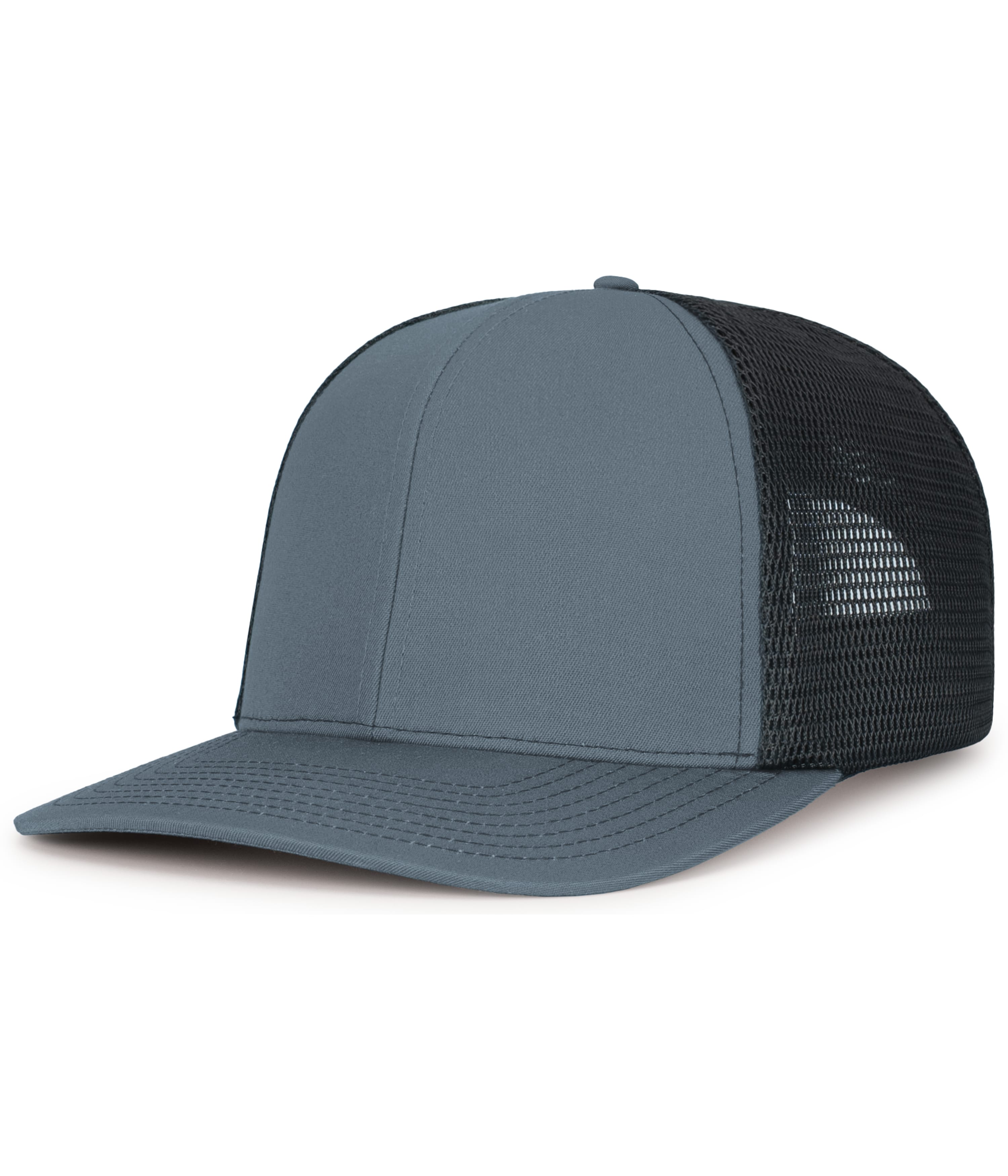 Contrast Stitch Trucker PacFlex Snapback Cap 6