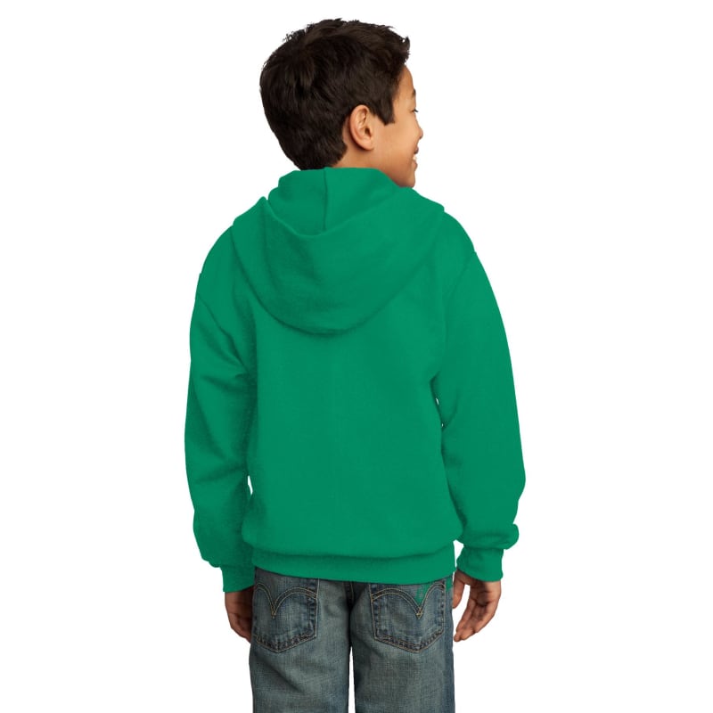 Port & Company - Youth Core Fleece Full-Zip Hooded Sweatshirt. 82