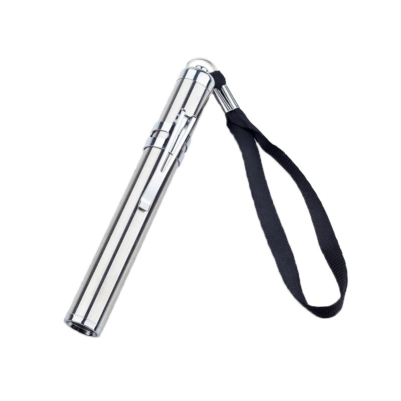 Pen Light Flashlight With Wristband 2