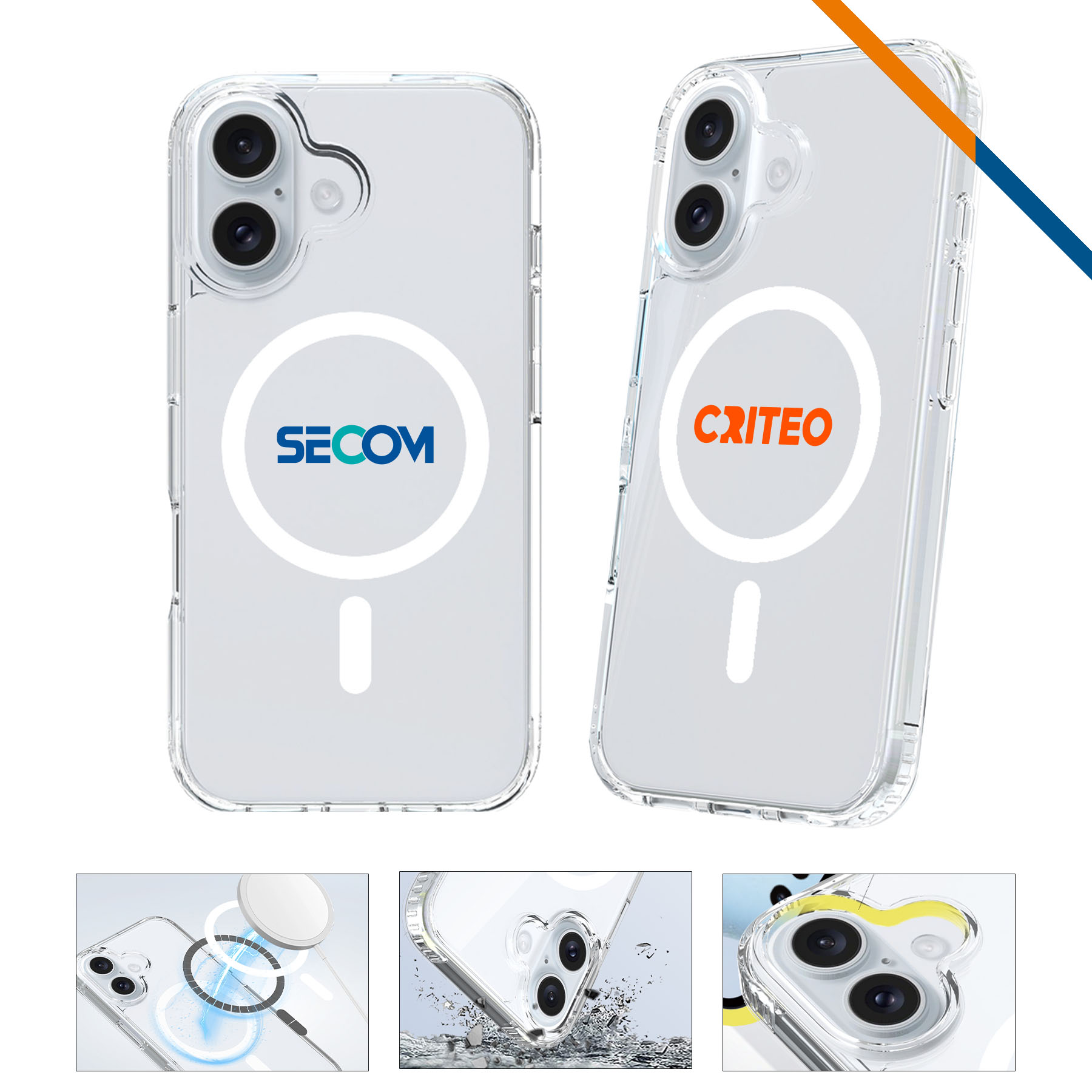 Balch Magnetic Clear iPhone Case 2