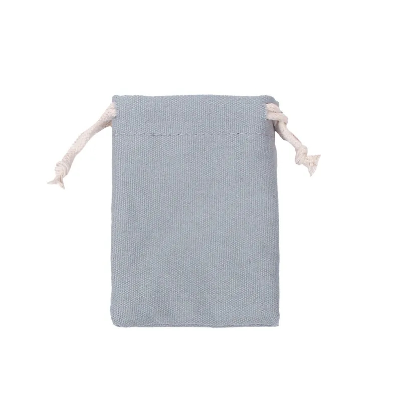 Cotton Drawstring Bag 4.8x3.6 Inch Lightweight Pouch 1