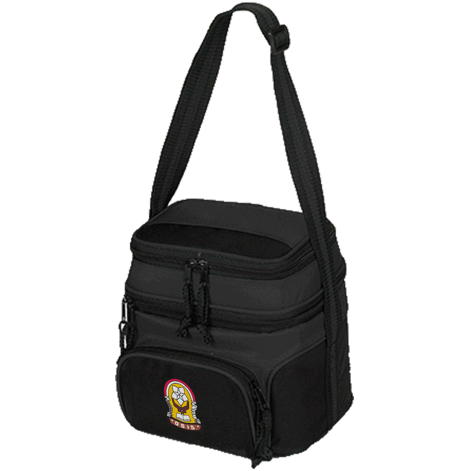 Premium 600D Insulated 6 Pack Cooler Bag w/ Multiple Pockets (8.5" x 9" x 6.5") 2