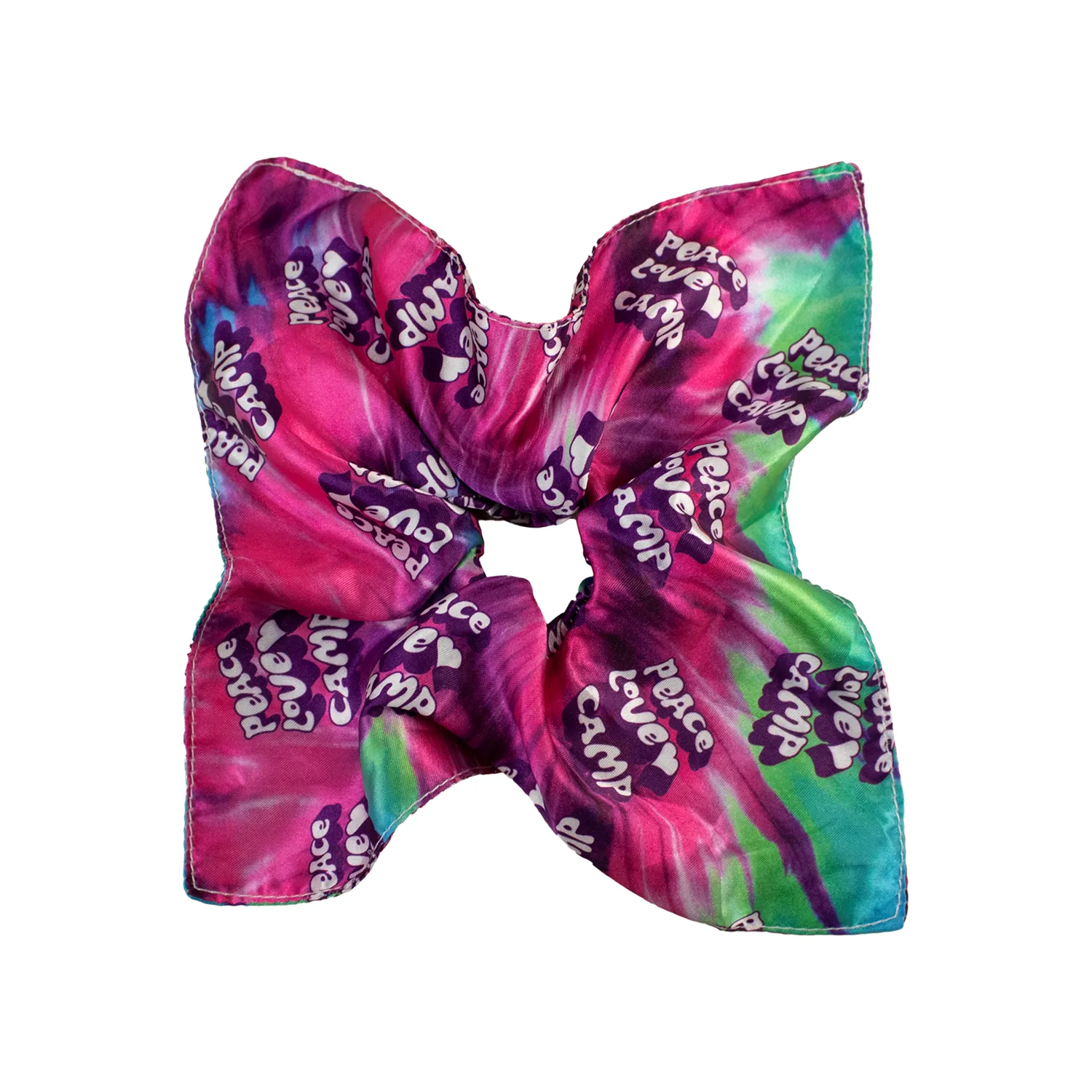 Square Full Color Hair Scrunchie 5