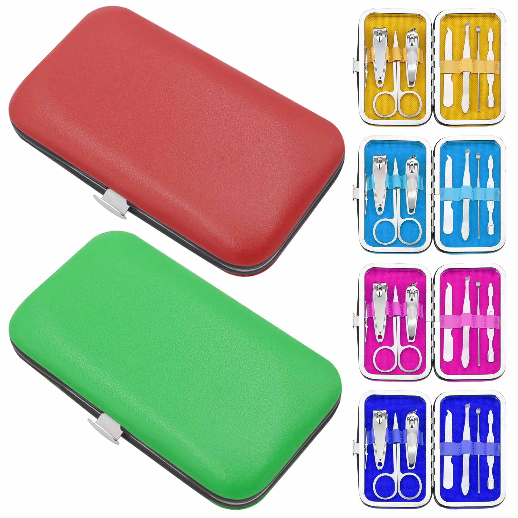 7-pcs Manicure Set With PU Case 2