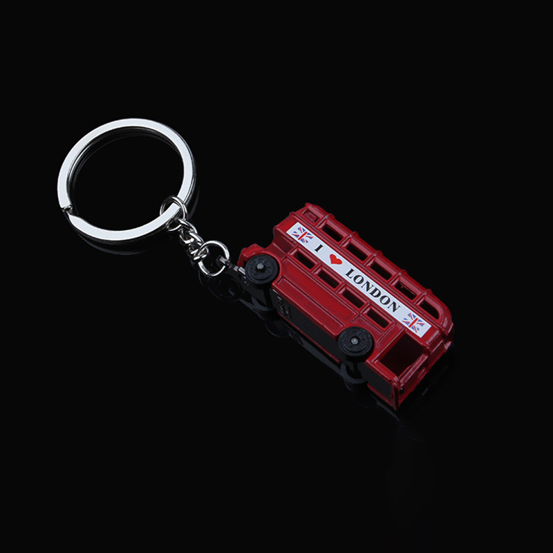 Creative British Bus Keychain 3
