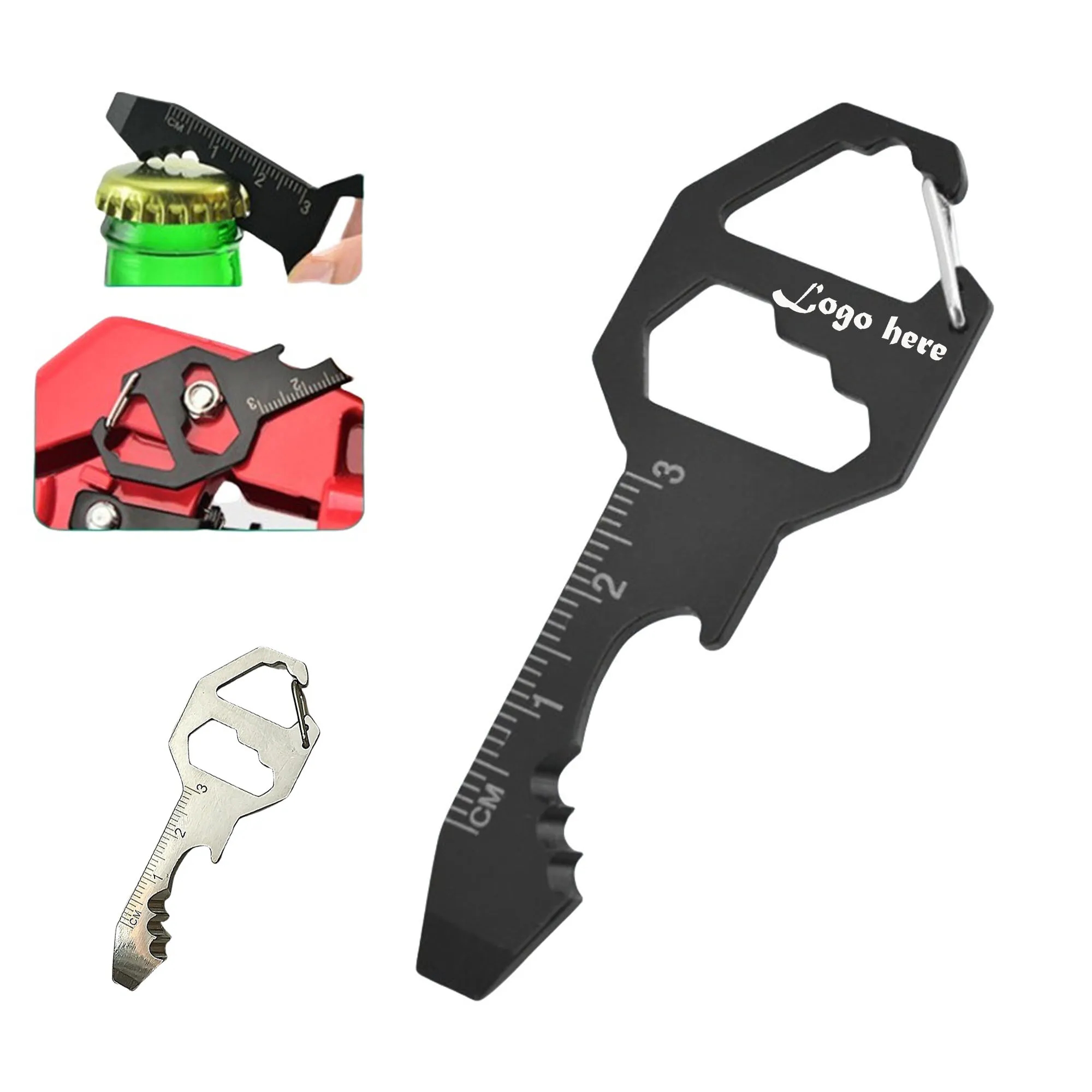Outdoor Multi-Function Keychain Wrench